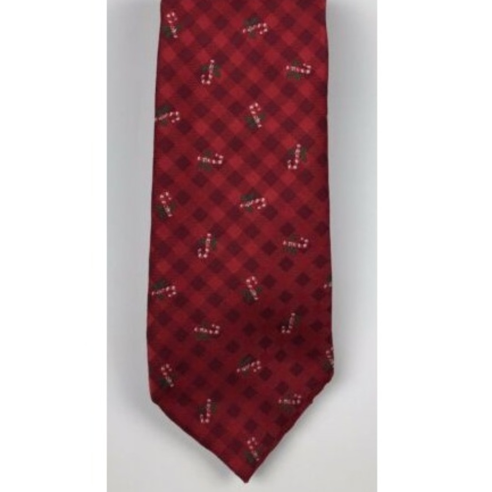 Noel Holiday Collection Necktie Candy Cane